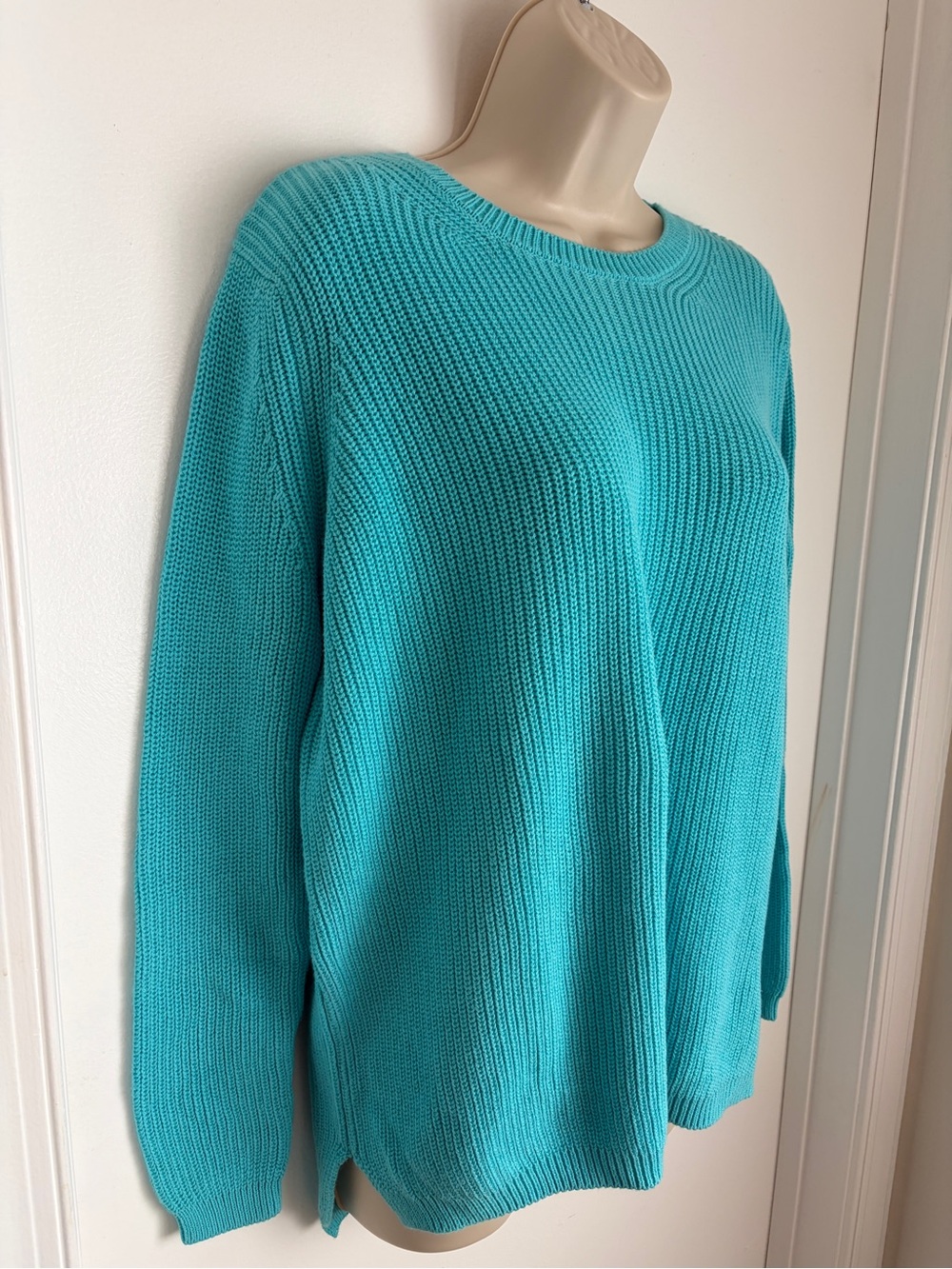 Revolve 525 Light Blue Knit Sweater (Size Small)